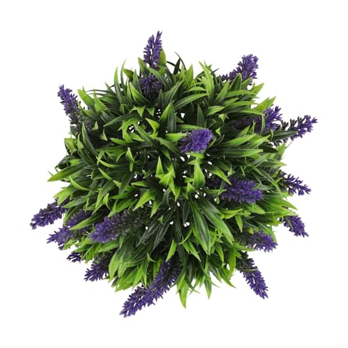 Realistische Lavendel-Formschnitt-Kugel, schöne Kunststoffpflanze für Zuhause und Restaurant, 30 cm Realistische Lavendel-Formschnitt-Kugel, schöne Kunststoffpflanze für Zuhause und Restaurant, 30 cm von Opatiny