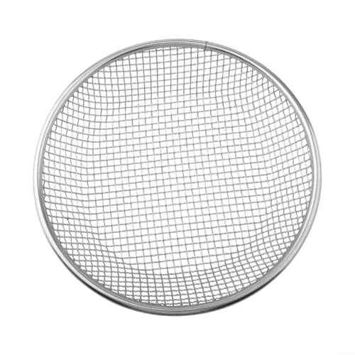 Robustes Bodensieb für Gartenarbeit, kompatibel mit 1,8 l Eimern, verzinktes Eisengitter mit 2 mm, 6 mm und 10 mm Siebgrößen für Kompost und Sand (6 mm) von Opatiny