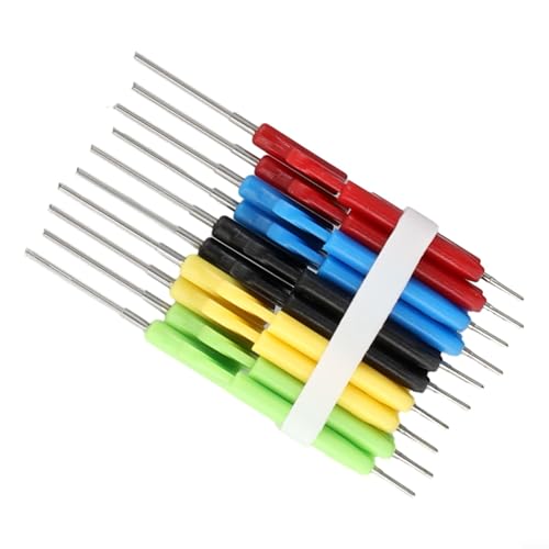 SDK08 Testclips für elektrische Prüfung von SMD-ICs, Hakenclips für ultrakleine Chip-Pins Abstand von 0 bis 3 mm oder mehr, unverzichtbares Werkzeug für Elektronik, 10 Stück von Opatiny