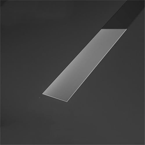 Schillernder Spiegeleffekt von diesem flexiblen Edelstahl-Dekoband, erhältlich in einer großzügigen Länge von 5 Metern (schwarz) von Opatiny