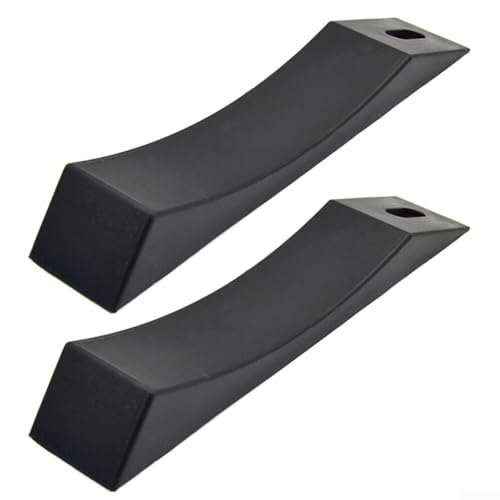 Silikon-Dichtungssatz für Langhantelkeil, 2 Stück, für reibungsloses Be- und Entladen von Platten mit verbesserter Stabilität und Rückenschutz beim Powerlifting (schwarz) von Opatiny