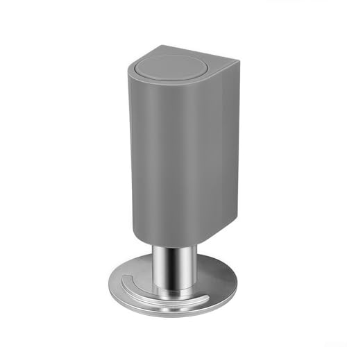 Stoßdämpfender magnetischer Türhalter, perfekte Lösung für schmale Türrahmen in jedem Raum (grau) von Opatiny