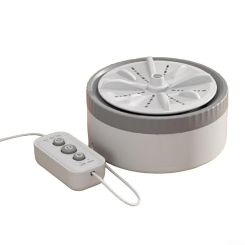 Turbo-Waschmaschine für kleine Räume, perfekt für Schlafsäle und Wohnmobile, funktioniert über USB-Stromversorgung (Gary) von Opatiny