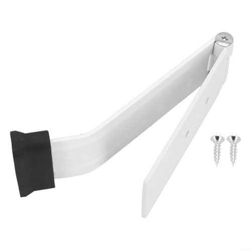Zuverlässiger Türhalter Kick Down Geräuschstopper für Zuhause und Büro (weiß) von Opatiny