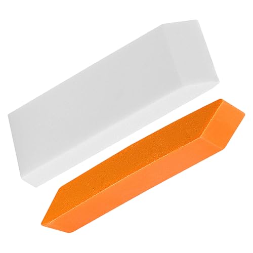 2PCS Edelstahlradierer, Kalk Radiergummi, Edelstahl-Radierer zur Entfernung von Rost, Bad Glas Rostentferner, Schmutzradierer, Radiergummi, Rostradierer Für Töpfe, Wasserhähne, Metall Und Geschirr von Opdestn