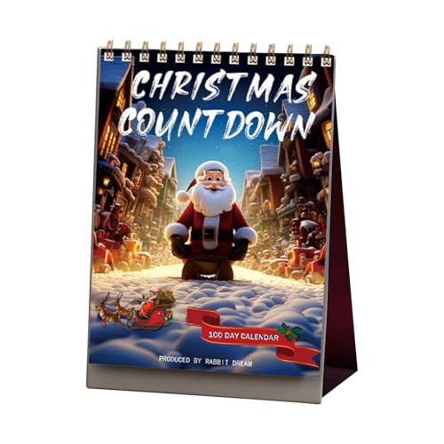 Opdestn Adventskalender,Kreativer Kalender - Schild 100 Tage Für Halloween Ostern Valentinstag Thanksgiving Feier Opdestn Adventskalender,Kreativer Kalender - Schild 100 Tage Für Halloween Ostern Valentinstag Thanksgiving Feier von Opdestn