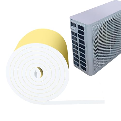 Opdestn Akustikpaneele - ca. 200 x 5 cm Schalldämmung Schaumstoff,Selbstklebende Polsterbarriere Regensicher Geräuschreduzierung Für Garage Studio Heimkino Aufnahmestudio Wohnung von Opdestn