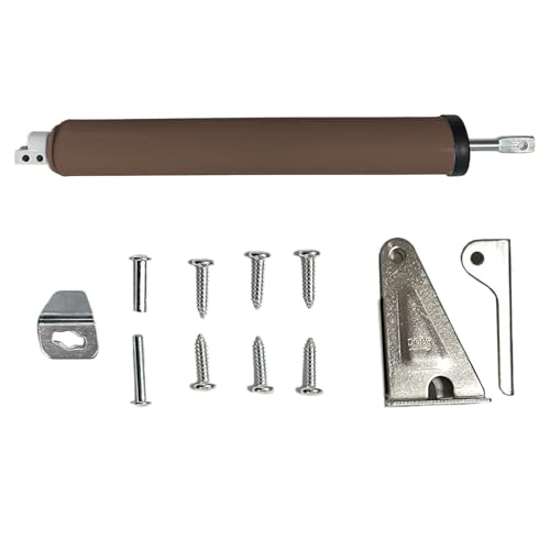 Opdestn Automatischer Türschließer,Hydraulischer Türschließer Aus Aluminiumlegierung | Leise Selbstschließend Mit Einfacher Montage Für Wohnzimmer Küche Schlafzimmer Badezimmer von Opdestn