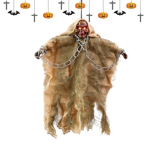 Opdestn -Deko | Schädel Geist Ornament Gruselige,Wohnaccessoires Partybedarf Für Feiertage Wohnzimmer Garten Vorgarten Innenation Außenation Gespensterhaus von Opdestn