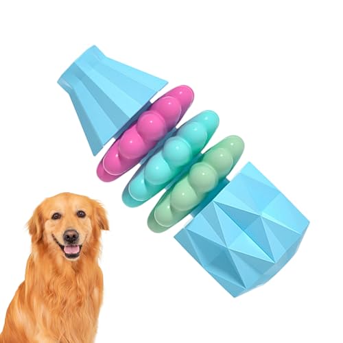 Opdestn Hundespielzeug Zum - Vase-Förmiges Hundespielzeug Zur Stimulation | Training Gegen Langeweile Im Käfig Und Beißspielzeug von Opdestn