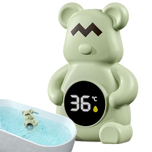 Opdestn Kinder Badethermometer,Wassertemperatur Monitor | Bärförmiges Schwimmendes Badespielzeug Für Schwimmbad Spa Zuhause Nutzung Opdestn Kinder Badethermometer,Wassertemperatur Monitor | Bärförmiges Schwimmendes Badespielzeug Für Schwimmbad Spa Zuhause Nutzung von Opdestn