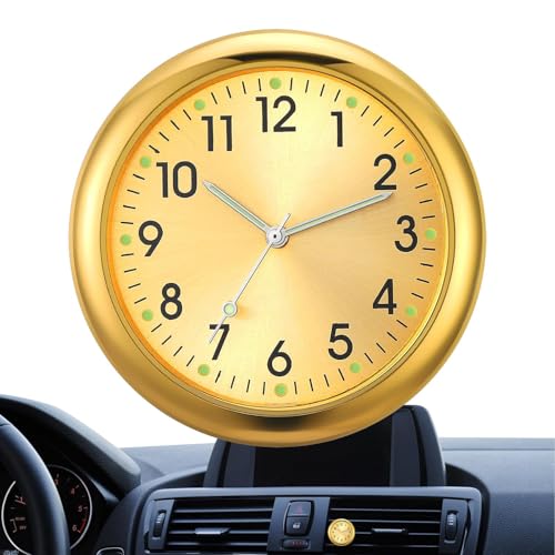 Opdestn Mini-Quarzuhr für Auto - Im Dunkeln leuchtende Auto-Armaturenbrettuhr | Quarz-Auto-Armaturenbrett-Uhr, Kfz-Ersatzuhren, Uhr zum Aufkleben für Auto-Armaturenbrett, für Zuhause, Auto-LKW Opdestn Mini-Quarzuhr für Auto - Im Dunkeln leuchtende Auto-Armaturenbrettuhr | Quarz-Auto-Armaturenbrett-Uhr, Kfz-Ersatzuhren, Uhr zum Aufkleben für Auto-Armaturenbrett, für Zuhause, Auto-LKW von Opdestn