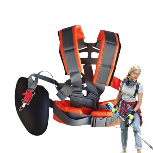 Opdestn Rasentrimmer Tragegurt, Schultergurt Für Freischneider, Ergonomisches Unkrautentferner Rasenmäher Gurt Für Gartenpflege Und Trimm Arbeiten von Opdestn