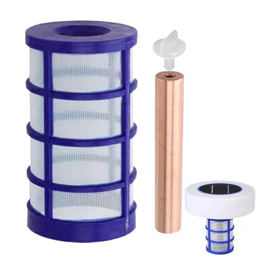 Opdestn Solar Pool Ionisator Ersatz,Schwimmende Kupfer Anode für Wasserreinigung - Mit Korb Sieb Und Flügelschraube Opdestn Solar Pool Ionisator Ersatz,Schwimmende Kupfer Anode für Wasserreinigung - Mit Korb Sieb Und Flügelschraube von Opdestn