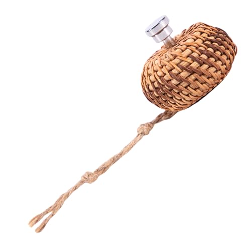 Opdestn Springspinnen Versteck,Rattan Echsen-Versteck - Magnet Unterschlupf Für Schnecken Reptilien Einsiedlerkrebse Gottesanbeterin Wirbellose Baumbewohnende Tiere von Opdestn