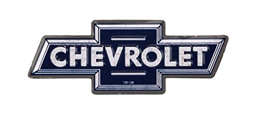 Open Road Brands Chevrolet Metallmagnet, Vintage-Stil, geprägt, offizielles Lizenzprodukt, tolle Ergänzung für Ihr Zuhause/Garage von Open Road Brands