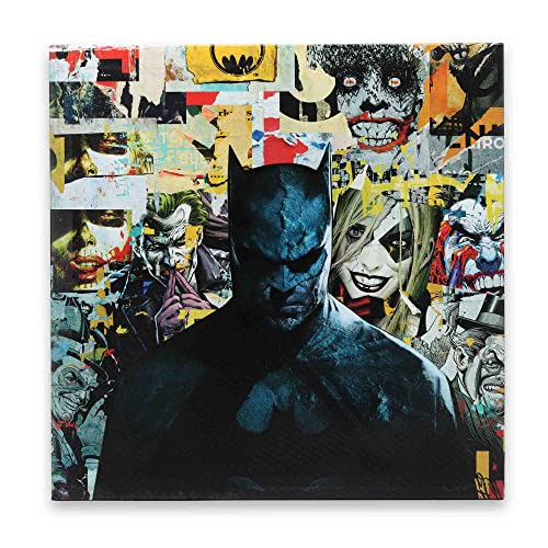 Open Road Brands DC Comics Batman und Villains Collage Gallery verpackte Leinwand-Wanddekoration – auffällige Batman-Wandkunst für Männerhöhle oder Filmzimmer Open Road Brands DC Comics Batman und Villains Collage Gallery verpackte Leinwand-Wanddekoration – auffällige Batman-Wandkunst für Männerhöhle oder Filmzimmer von Open Road Brands