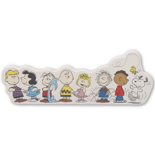 Peanuts Gang Regalsitzer-Dekor – bezaubernde Holzblock-Tischdekoration mit Charlie Brown, Snoopy und Freunden Peanuts Gang Regalsitzer-Dekor – bezaubernde Holzblock-Tischdekoration mit Charlie Brown, Snoopy und Freunden von Open Road Brands