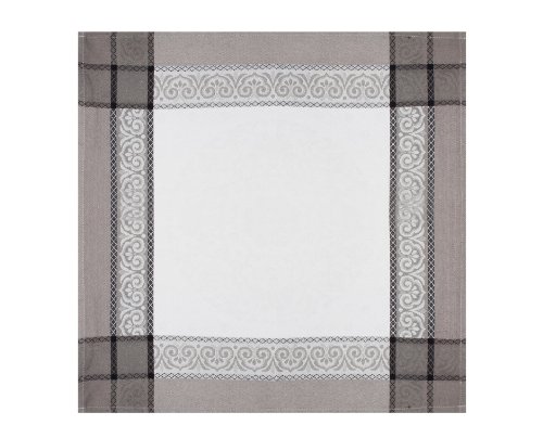 Jacquard Handtuch SQUARE Choco 48x48 cm von Open en ville