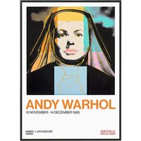 Andy Warhol Ingrid Bergman | The Nun Ausstellungsposter - Gerahmte Wandkunst, Perfektes Geburtstags- & Weihnachtsgeschenk, Pop Art Poster Für von OpenDigitalGallery