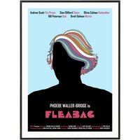Fleabag Tv-Serien-Poster | Blau - Gerahmte Wandkunst, Perfektes Geburtstags- Und Weihnachtsgeschenk, Einzigartiges Geschenk Für Sie, Stilvolle von OpenDigitalGallery