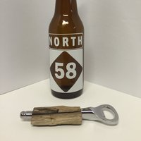 Drift Holz Flaschenöffner von OpenThatBeer