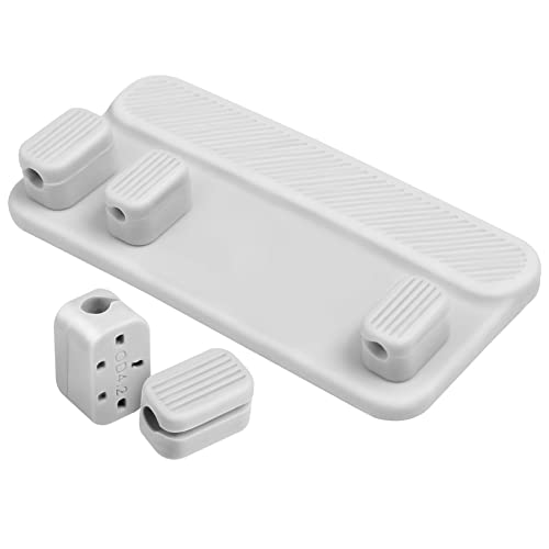 1 Satz Magnetischer Kabelorganisator Kabelhalter für Schreibtisch Tragbar für Büro Auto Zuhause zur Kabelorganisation Aufbewahrung von Operitacx