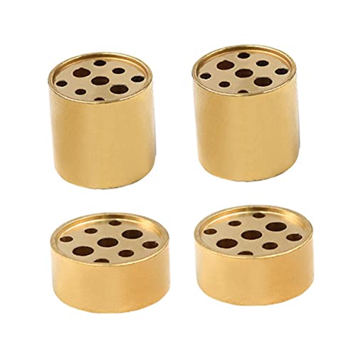 4 Stück Räucherstäbchen Mit Neun Löchern Weihrauchbrenner Räucherstäbchenhalter Räucherstäbchenbasen Weihrauchbrenner Aus Messing Porös Kupfer Turm Weihrauchbrenner von Operitacx