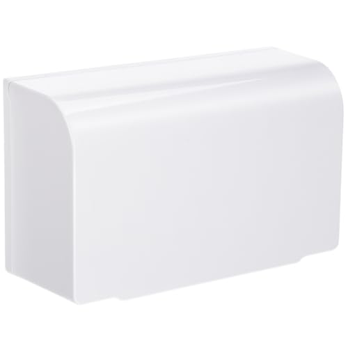 Operitacx 86 Typ Flip Outlet Box Abdeckungen, Wasserdicht Weiße Wandschalter Steckdose- Positionen, Panel Box Schalter Stecker Schutz Gehäuse für Home Outdoor, 20 x 12 x 7.5 cm von Operitacx