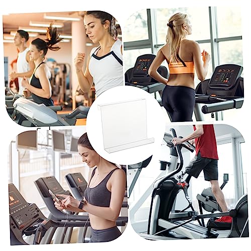Laufband Tablet Halterung aus Acryl Transparenter Leseständer für E Book Reader Kompatibel mit Meisten Laufbändern für Fitness Sportbegeisterte von Operitacx
