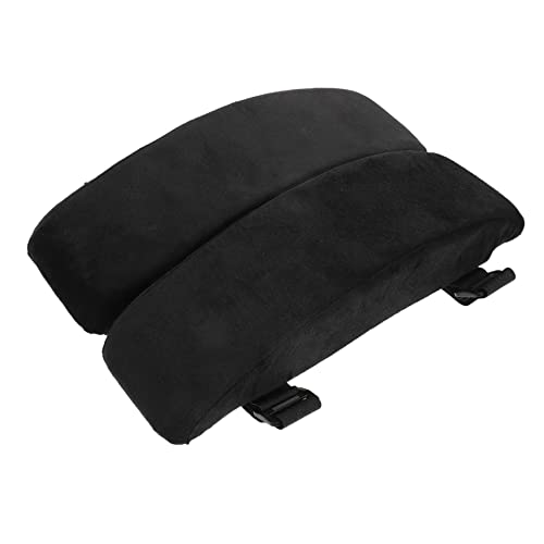 Operitacx 1 Paar Armlehnenpolster aus Hochwertigem Dickem Material Einsetzbar für Bürostühle und Gaming Sessel rutschfest Ergonomisch Schwarz Operitacx 1 Paar Armlehnenpolster aus Hochwertigem Dickem Material Einsetzbar für Bürostühle und Gaming Sessel rutschfest Ergonomisch Schwarz von Operitacx