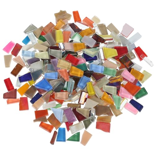 Operitacx 1 Packung Diy Mosaikglasstücke Bunte Unregelmäßige Fliesen für Kreative Bastelprojekte und Heimdekoration Vielseitig Einsetzbar Einfache Anwendung für Altersgruppen Operitacx 1 Packung Diy Mosaikglasstücke Bunte Unregelmäßige Fliesen für Kreative Bastelprojekte und Heimdekoration Vielseitig Einsetzbar Einfache Anwendung für Altersgruppen von Operitacx