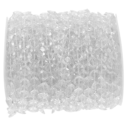 Operitacx 1 Rolle Beaded Plastic Fringe Trim Dekorative Perlen für Diy Vorhänge Rolle für Gardinen Sofa Überwürfe und Handwerksprojekte Operitacx 1 Rolle Beaded Plastic Fringe Trim Dekorative Perlen für Diy Vorhänge Rolle für Gardinen Sofa Überwürfe und Handwerksprojekte von Operitacx
