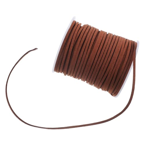 Operitacx 1 Rolle Handgeflochtenes Hirschlederseil Kordelzug Festzelt Webstuhl Armbänder Bastelschnur seidenband Ribbon hochzeitsdeko Haar Topper Wickelschnur Seile Samt Coffee Operitacx 1 Rolle Handgeflochtenes Hirschlederseil Kordelzug Festzelt Webstuhl Armbänder Bastelschnur seidenband Ribbon hochzeitsdeko Haar Topper Wickelschnur Seile Samt Coffee von Operitacx
