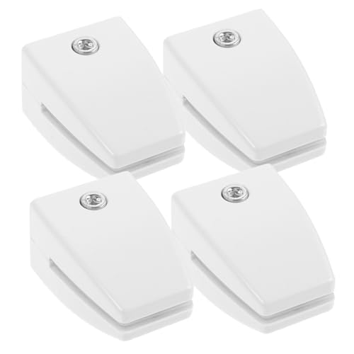 Operitacx 1 Satz Büro Trennwand Clips Abs Kunststoff Halterung Für Bildschirmtrennwände Tischabtrennung Und Holzpartitionen Installieren Stabil Und Rostfrei 4 Stück Operitacx 1 Satz Büro Trennwand Clips Abs Kunststoff Halterung Für Bildschirmtrennwände Tischabtrennung Und Holzpartitionen Installieren Stabil Und Rostfrei 4 Stück von Operitacx