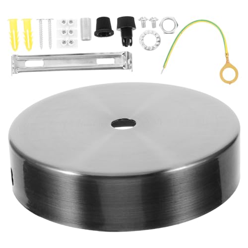 Operitacx 1 Satz Deckenleuchte Baldachin Deckenplatten Zubehör für Pendelleuchten und Kronleuchter Robuste Eisenkonstruktion Installieren Design für Diy Projekte Operitacx 1 Satz Deckenleuchte Baldachin Deckenplatten Zubehör für Pendelleuchten und Kronleuchter Robuste Eisenkonstruktion Installieren Design für Diy Projekte von Operitacx