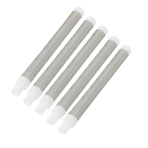 Operitacx 1 Satz Filtergewebe Ersatz Airless-farbspritzfilter Professional Sprühgeflecht Partikelfilter Airless-farbspritzgitter Airless-sprühfilter Rostfreier Stahl Silber 5 Stück Operitacx 1 Satz Filtergewebe Ersatz Airless-farbspritzfilter Professional Sprühgeflecht Partikelfilter Airless-farbspritzgitter Airless-sprühfilter Rostfreier Stahl Silber 5 Stück von Operitacx