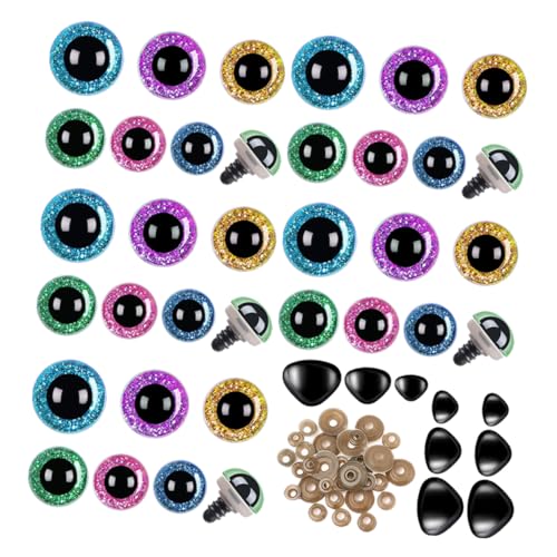 Operitacx Spielzeugaugen Mit Glitzer Für Stofftiere Basteln Puppenaugen Aus Kunststoff Mit Unterlegscheiben Für Spielzeugherstellung Auffälliges Design Operitacx Spielzeugaugen Mit Glitzer Für Stofftiere Basteln Puppenaugen Aus Kunststoff Mit Unterlegscheiben Für Spielzeugherstellung Auffälliges Design von Operitacx