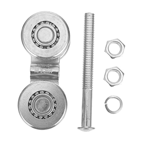 Operitacx 1 Satz Industrie Sliding Door Hanging Wheel Robuste Stahl Rollenschiene für Schiebetüren Tragkraft Einfache Installation und Zuverlässige Operitacx 1 Satz Industrie Sliding Door Hanging Wheel Robuste Stahl Rollenschiene für Schiebetüren Tragkraft Einfache Installation und Zuverlässige von Operitacx