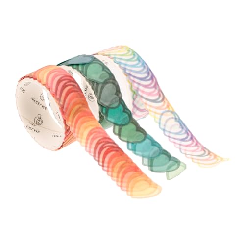 Operitacx 3rollen Washi Tape Für Scrapbooking Dekoration Kreative Tape Mit Einzigartigen Designs Für Notizbücher Und Kalender von Operitacx