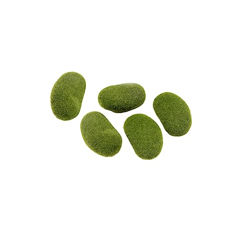 Operitacx 1 Satz Künstliche Moossteine Dekorative Imitation Von Moosbällen Für Bonsai Terrarien Und Blumentöpfe Für DIY Projekte Und Innendekoration 5 Stück Operitacx 1 Satz Künstliche Moossteine Dekorative Imitation Von Moosbällen Für Bonsai Terrarien Und Blumentöpfe Für DIY Projekte Und Innendekoration 5 Stück von Operitacx