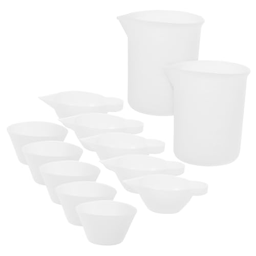 Operitacx Epoxidharz-messbecher Für Diy Bastelarbeiten Aus Silikon Für Harz Gießen Wiederverwendbare Gussform Und Mischbecher Für Heimwerker von Operitacx