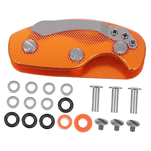 Operitacx 1 Satz Outdoor Aluminium Schlüsselhalter Clip Kompakter und Leichter Schlüsselorganizer für Unterwegs für Outdoor Aktivitäten aus Langlebigem Aluminiumlegierungsmaterial mit Operitacx 1 Satz Outdoor Aluminium Schlüsselhalter Clip Kompakter und Leichter Schlüsselorganizer für Unterwegs für Outdoor Aktivitäten aus Langlebigem Aluminiumlegierungsmaterial mit von Operitacx