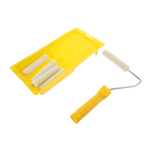 Operitacx 1 Satz Paint Roller Set Malerwerkzeug mit Halter und Tablett für Heimdekoration und DIY Projekte Geeignet für Wasser und Ölbasisfarben Teiliges Set Operitacx 1 Satz Paint Roller Set Malerwerkzeug mit Halter und Tablett für Heimdekoration und DIY Projekte Geeignet für Wasser und Ölbasisfarben Teiliges Set von Operitacx