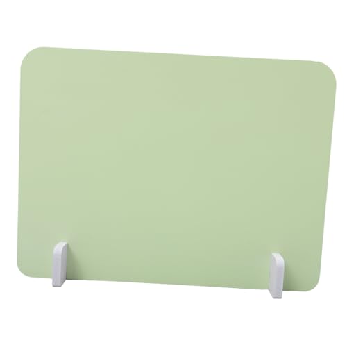 Operitacx 1 Satz Tischplatte Klassenzimmer Datenschutztafel Für Studierende Separator Schreibtischteiler Fürs Büro Kind Partition Arbeitsplatte Barrieren PVC-Holz-kunststoffplatte Hellgrün von Operitacx