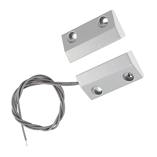 Operitacx 1 Satz Türsensor Kabel Fenster Tür Zinklegierung Alarm Kabelgebundenes Magnet Alarmsystem für Fenster und Türen und Praktisch Operitacx 1 Satz Türsensor Kabel Fenster Tür Zinklegierung Alarm Kabelgebundenes Magnet Alarmsystem für Fenster und Türen und Praktisch von Operitacx
