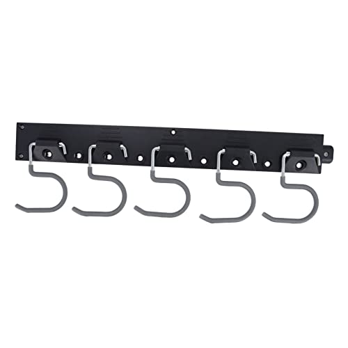 Operitacx 1 Satz Wandhalterung Werkzeug Organizer Set mit Verstellbaren Aufhängern für Besen Schaufeln und Gartengeräte für Garage Küche Bad und Garten Zufällige Farbe Zufällige Farbe von Operitacx