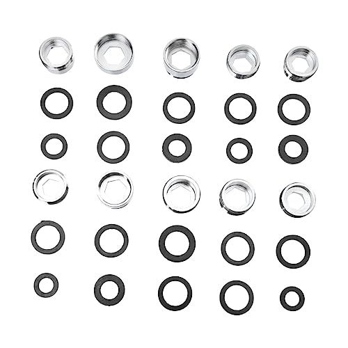 Operitacx 1 Satz Wasserhahn Adapter Spülschlauch Adapter Kupfer Adapter Kupfer-adapter-set Schlauchadapter Für Küchenspüle Luftsprudler-hahn-adapter Silver 10 Stück Operitacx 1 Satz Wasserhahn Adapter Spülschlauch Adapter Kupfer Adapter Kupfer-adapter-set Schlauchadapter Für Küchenspüle Luftsprudler-hahn-adapter Silver 10 Stück von Operitacx