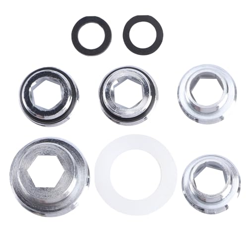 Operitacx 1 Satz Wasserhahnkonvertierungsanschluss Filtration Luftsprudler-hahn-adapter Wasserfilter Für Wasserhähne Küchenhahn Düse Hausbedarf Kupfer – Kunststoff 5 Stück von Operitacx