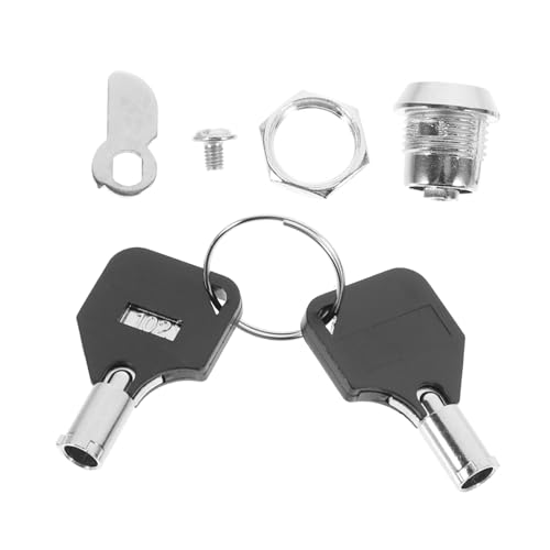 Operitacx 1 Satz Zinklegierung Schrankschloss Tubular für Aktenschrank Kleiderschrank und Verteilerschrank Langlebig und für Möbel und Tresore Operitacx 1 Satz Zinklegierung Schrankschloss Tubular für Aktenschrank Kleiderschrank und Verteilerschrank Langlebig und für Möbel und Tresore von Operitacx